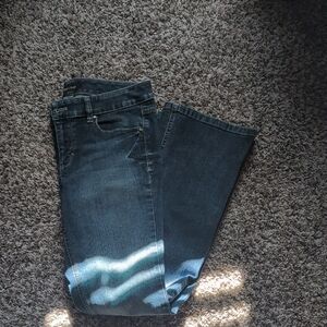 White House Black Market Dark Blue Straight Leg Jeans